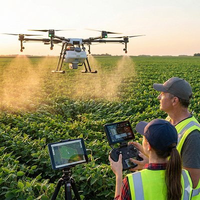 Piloto de Drone Agrícola
